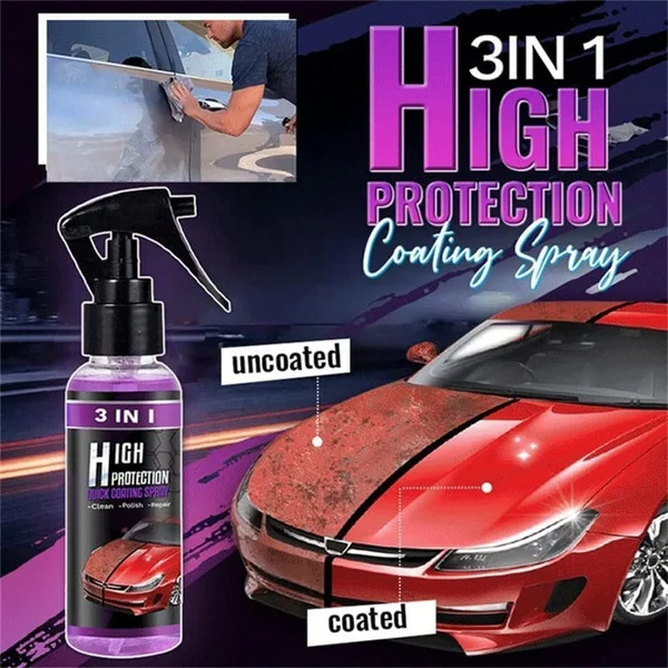 Car Coating Spray (Buy 1 Get 1 Free) Free Sponge and Towel