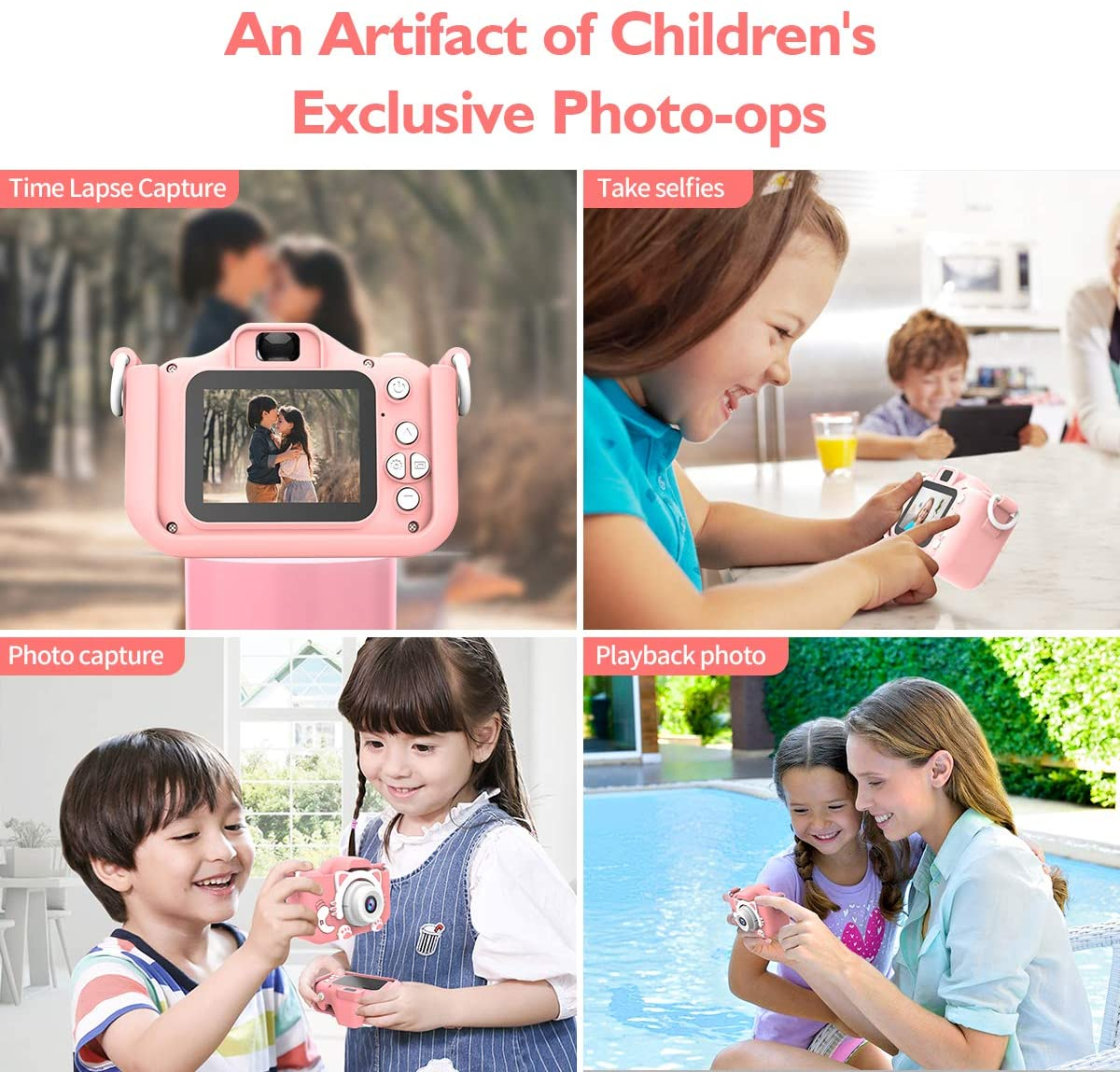 2023 Hottest Toys, Children's Cameras, Open Child's Interest in the World