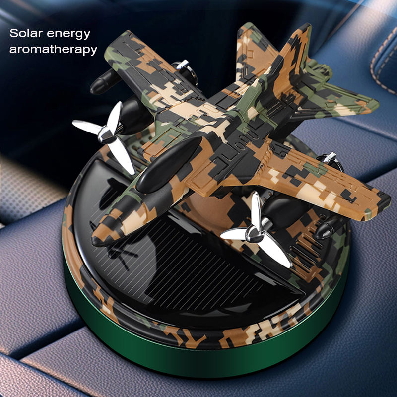 solar Aircraft fragrance interior accessories Propeller rotary perfume diffuser