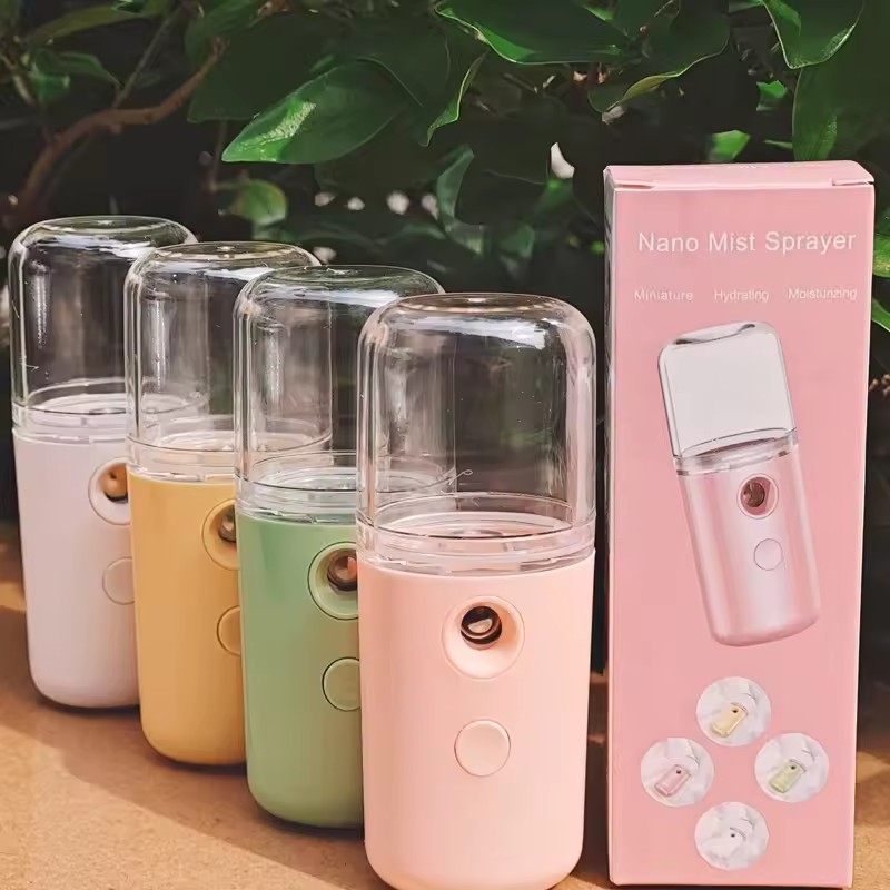 Home beauty handheld nano-mist hydration meter