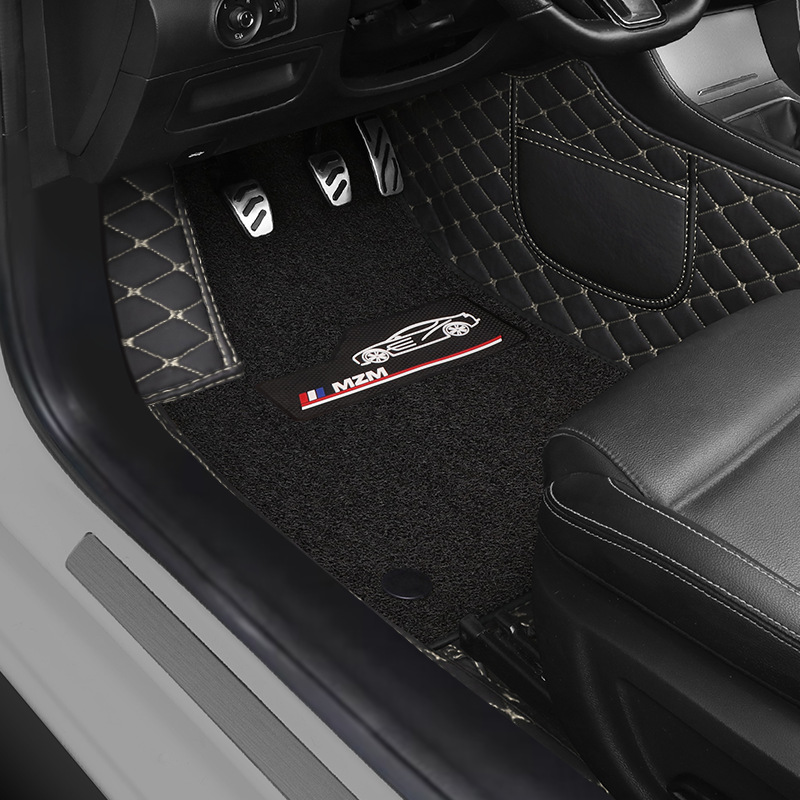 Luxury car foot mats, protect your car, thickened and more resistant to dirt