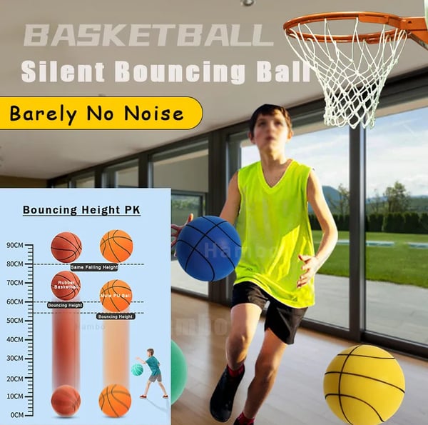 Promotion handleshh silent foam high elasticity silent basketball 49% OFF