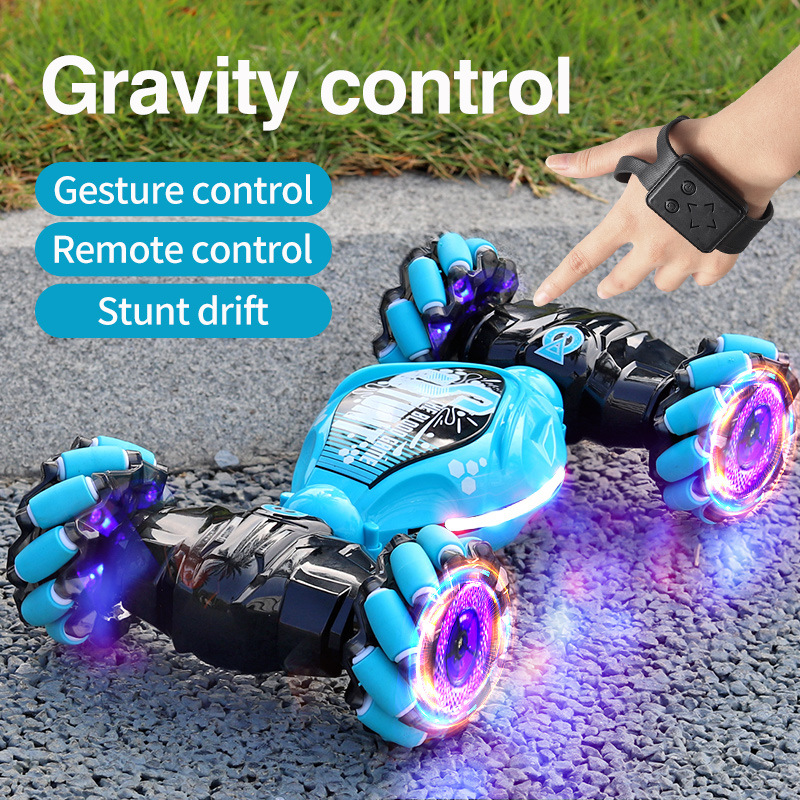 New Twist Car  All Terrains Monster Trucks for Boys Gesture RC Stunt Car 360° Flips