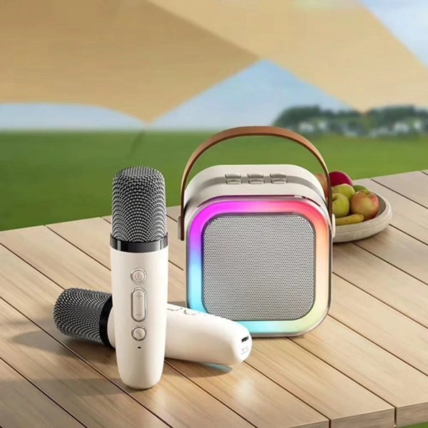 Bluetooth Mini karaoke Microphone Singing Speaker