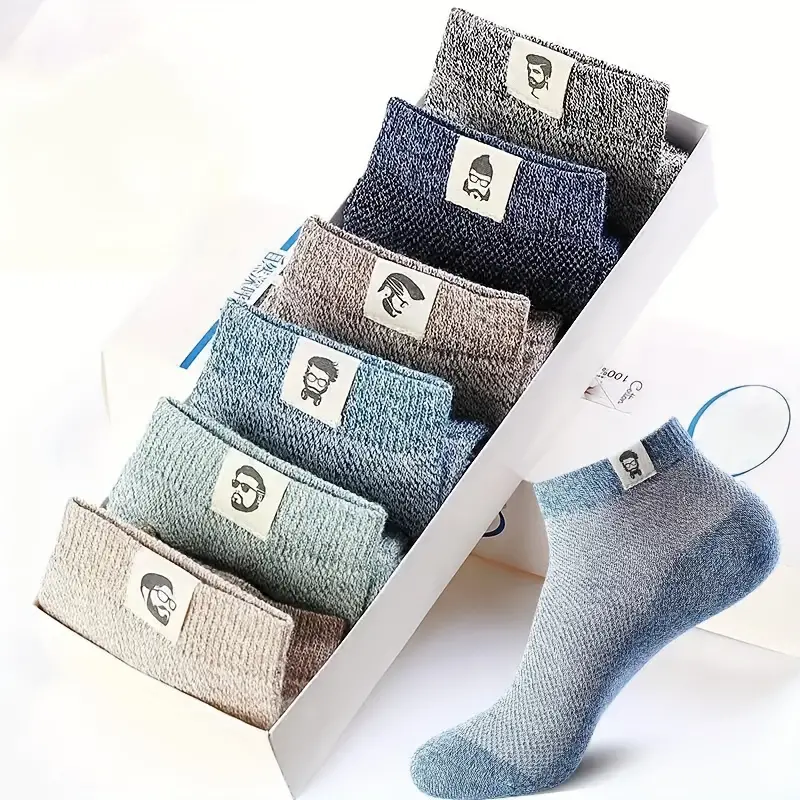 Breathable Anti-bacterial Deodorant Socks [ Buy 5 Free 5 ]