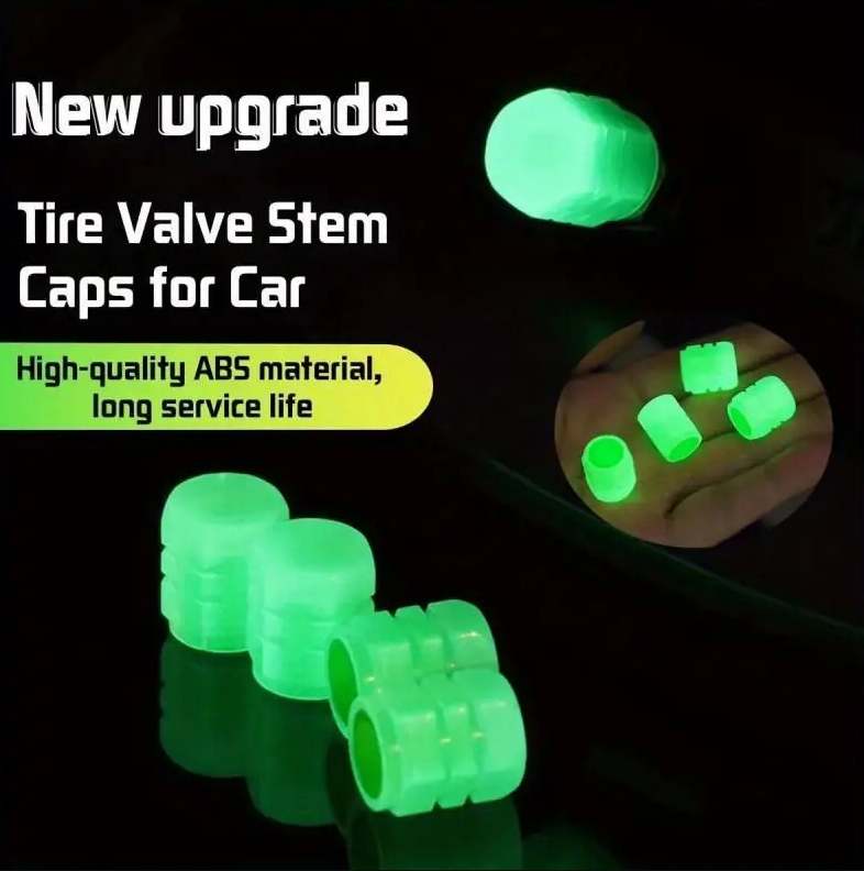 Luminous Night Rider Valve Covers(Tire valve cap)（Buy 1 Get 7 Free）