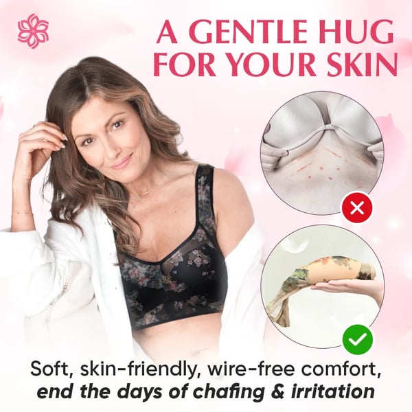 Women’s lace ice silk bra (Buy 1 get 1 free)